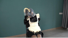 無表情のメイドオナホール